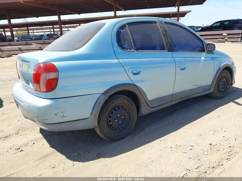 2002 Toyota Echo VIN JTDBT123320203383 IAAI salvage auction — NORMAL WEAR, Clear-Dealer Only (Arizona), sold $650 on 2026-07-14 (photo 4)