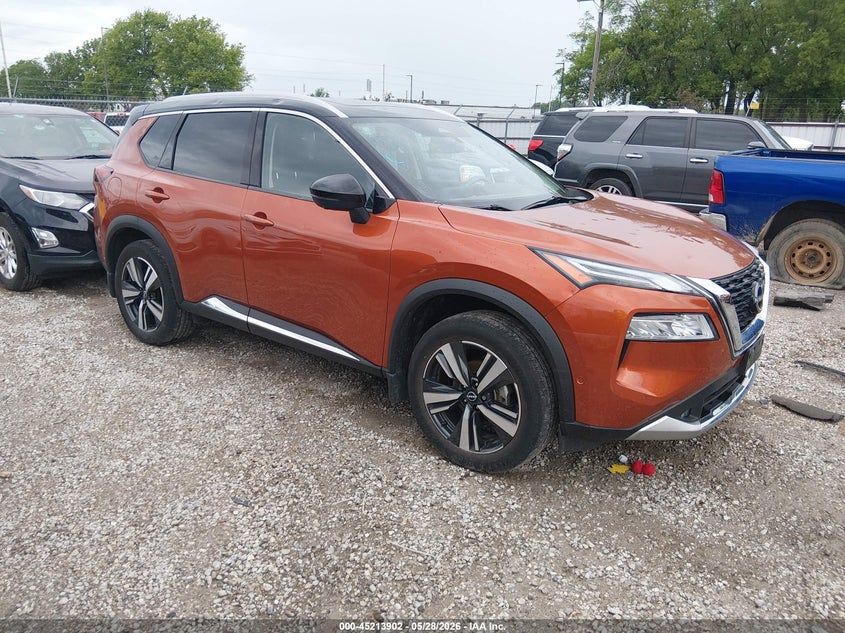 2022 Nissan Rogue VIN JN8BT3DD5NW277251 IAAI salvage auction — HAIL, Salvage Title, sold $11,250 on 2026-07-20 (photo 1)