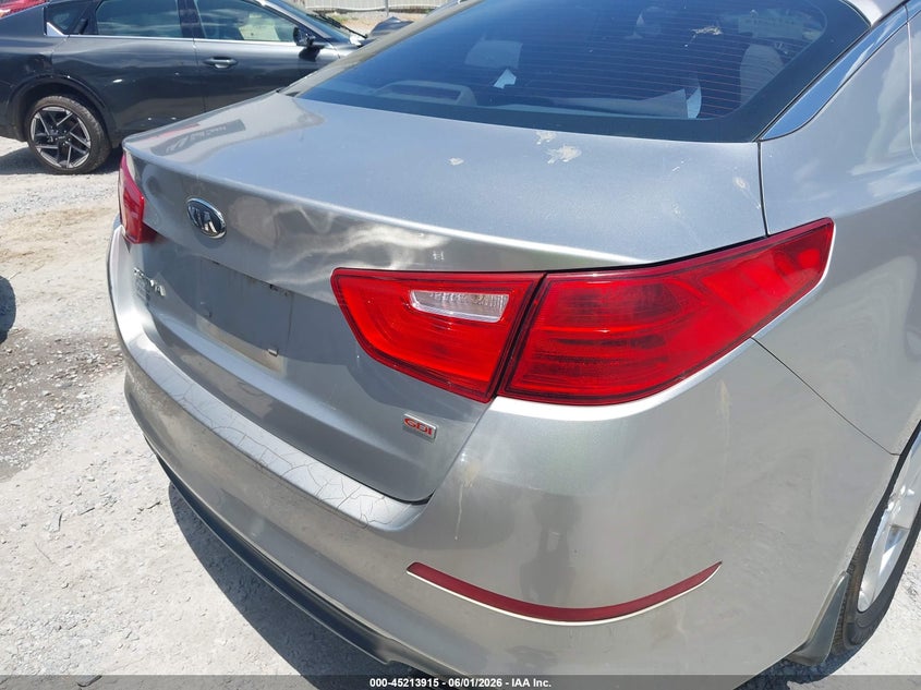 2015 Kia Optima VIN 5XXGM4A71FG359158 IAAI salvage auction — NORMAL WEAR, Clear (Alabama), sold $250 on 2026-07-10 (photo 6)