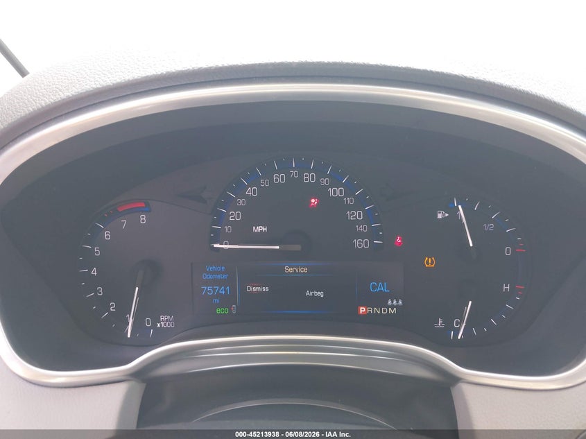 2014 Cadillac Srx VIN 3GYFNCE34ES615984 IAAI salvage auction — FRONT & REAR, Salvage Title, sold $5,100 on 2026-07-29 (photo 7)