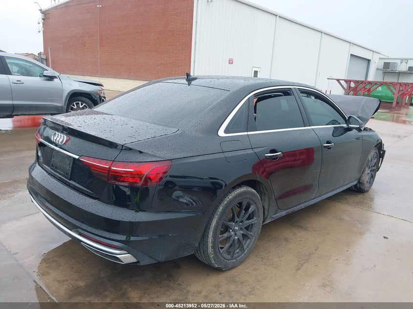 2020 Audi A4 VIN WAUGMAF46LN012273 IAAI salvage auction — FRONT END, Salvage Title, sold $2,250 on 2026-07-11 (photo 4)
