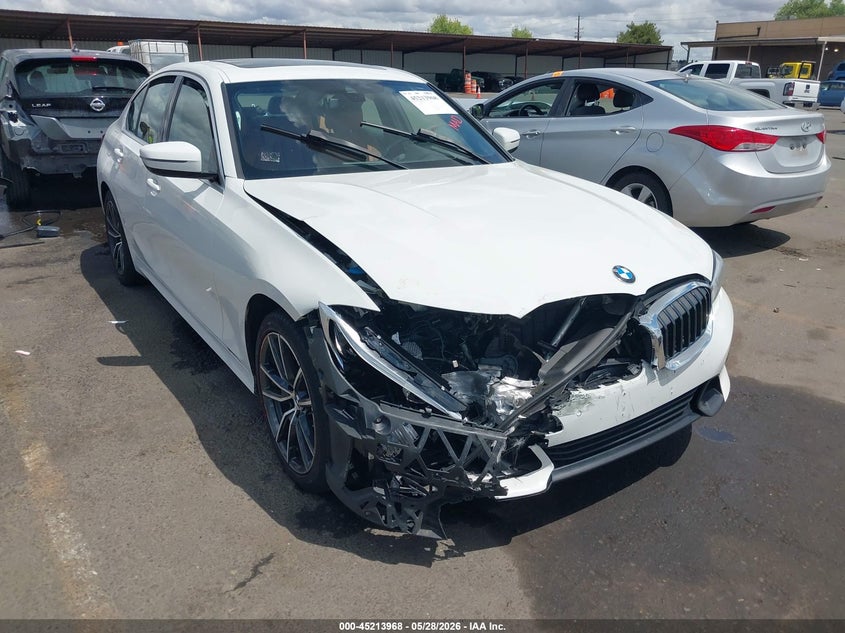 2022 BMW 3er VIN 3MW5R1J0XN8C43633 IAAI salvage auction — FRONT END, Salvage Title, sold $10,100 on 2026-07-09 (photo 1)