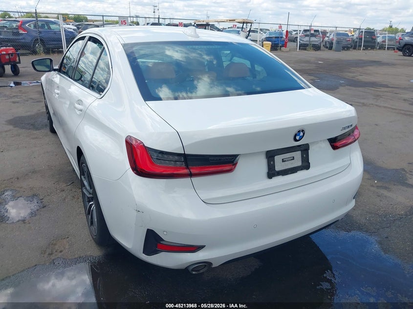 2022 BMW 3er VIN 3MW5R1J0XN8C43633 IAAI salvage auction — FRONT END, Salvage Title, sold $10,100 on 2026-07-09 (photo 3)