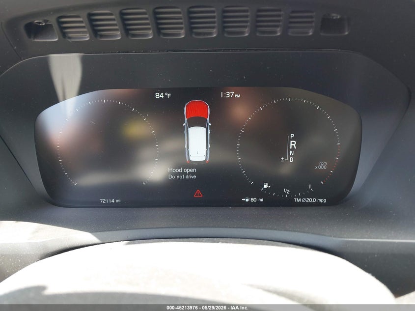 2018 Volvo Xc90 VIN YV4A22PL9J1384637 IAAI salvage auction — FRONT END, Salvage Title, sold $4,250 on 2026-08-11 (photo 7)