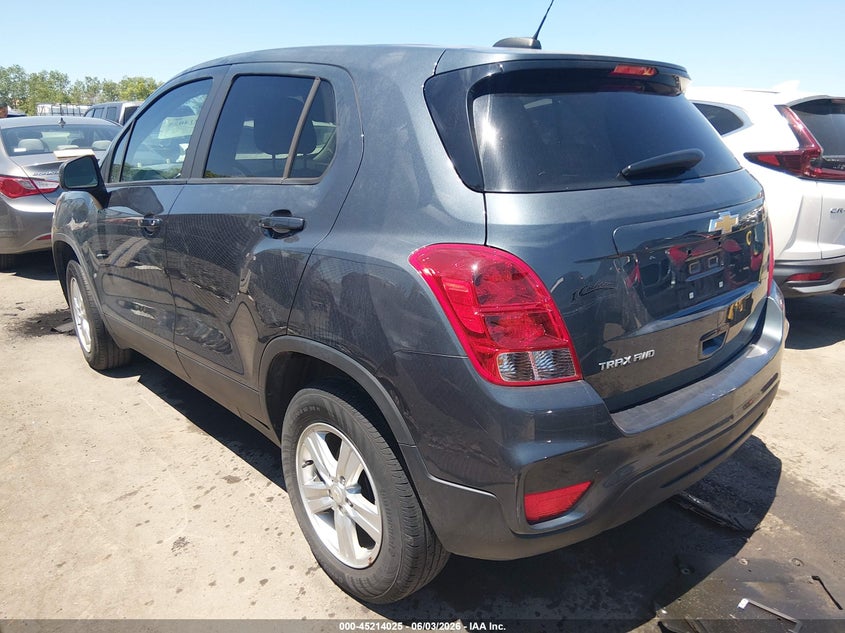 2022 Chevrolet Trax VIN KL7CJNSM2NB542331 IAAI salvage auction — HAIL, Salvage (Ohio), sold $6,150 on 2026-07-07 (photo 3)