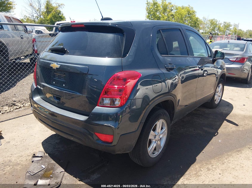 2022 Chevrolet Trax VIN KL7CJNSM2NB542331 IAAI salvage auction — HAIL, Salvage (Ohio), sold $6,150 on 2026-07-07 (photo 4)