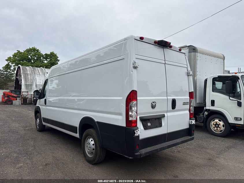 2023 Ram Promaster 3500 VIN 3C6MRVJG4PE512157 IAAI salvage auction — LEFT FRONT, Clear (New Jersey), sold $3,500 on 2026-07-08 (photo 3)