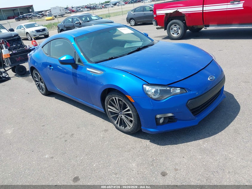 2013 Subaru Brz VIN JF1ZCAC19D1610932 IAAI salvage auction — HAIL, Salvage (Minnesota), sold $2,075 on 2026-07-20 (photo 1)