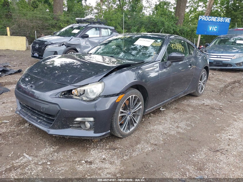 2014 Subaru Brz VIN JF1ZCAC11E9604934 IAAI salvage auction — FRONT END, Salvage Title, sold $1,900 on 2026-07-22 (photo 2)