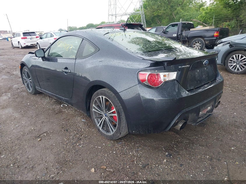 2014 Subaru Brz VIN JF1ZCAC11E9604934 IAAI salvage auction — FRONT END, Salvage Title, sold $1,900 on 2026-07-22 (photo 3)