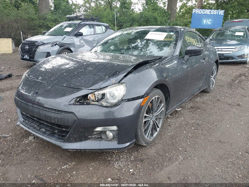 2014 Subaru Brz VIN JF1ZCAC11E9604934 IAAI salvage auction — FRONT END, Salvage Title, sold $1,900 on 2026-07-22 (photo 6)