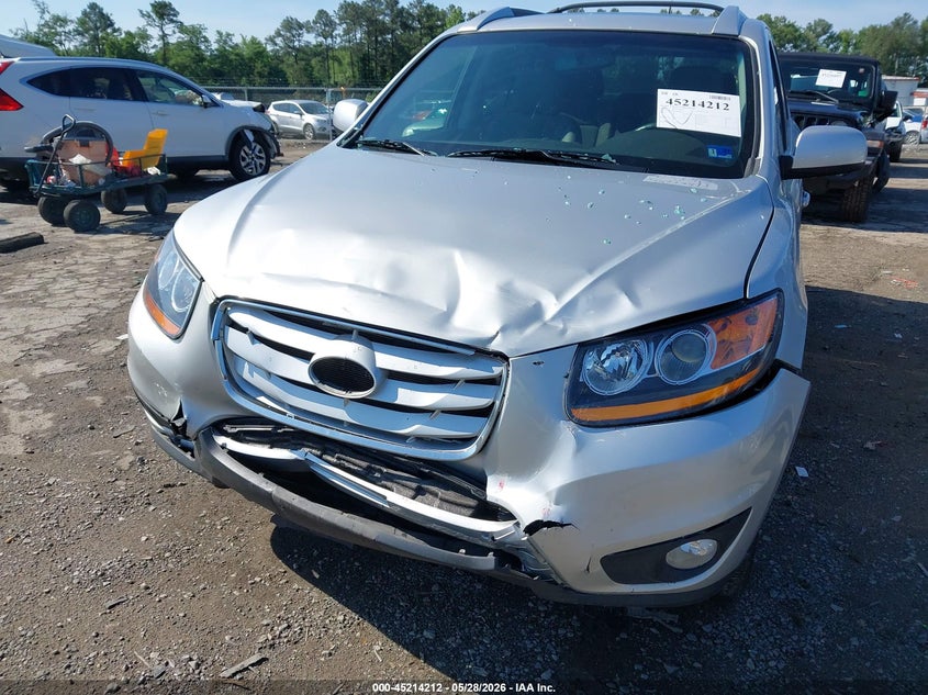 2011 Hyundai Santa fe VIN 5XYZH4AG3BG086341 IAAI salvage auction — FRONT END, Clear (Virginia), sold $2,150 on 2026-07-24 (photo 6)