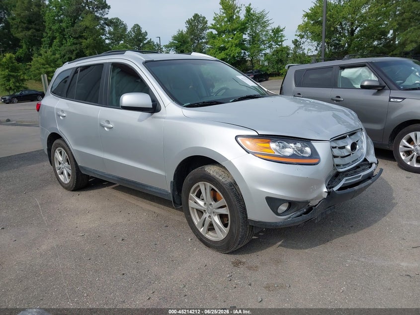 2011 Hyundai Santa fe VIN 5XYZH4AG3BG086341 IAAI salvage auction — FRONT END, Clear (Virginia), sold $2,150 on 2026-07-24 (photo 1)