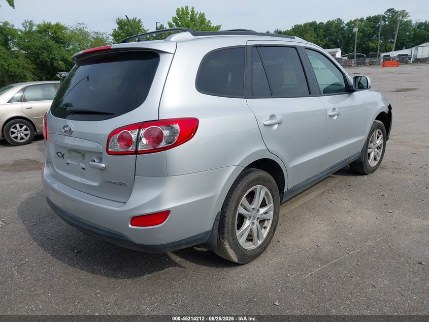 2011 Hyundai Santa fe VIN 5XYZH4AG3BG086341 IAAI salvage auction — FRONT END, Clear (Virginia), sold $2,150 on 2026-07-24 (photo 4)