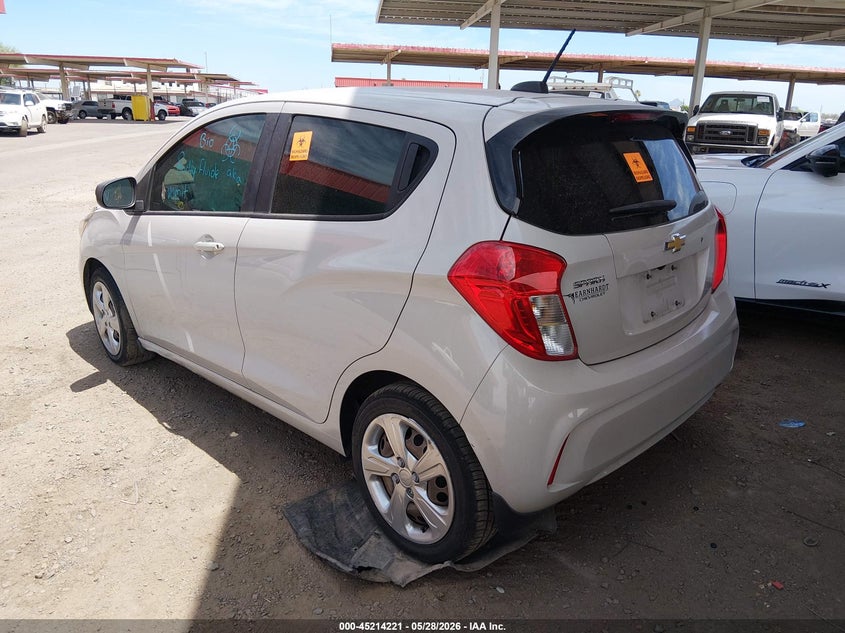 2020 Chevrolet Spark VIN KL8CB6SA2LC472812 IAAI salvage auction — RIGHT SIDE, Salvage Title, sold $1,050 on 2026-07-14 (photo 3)