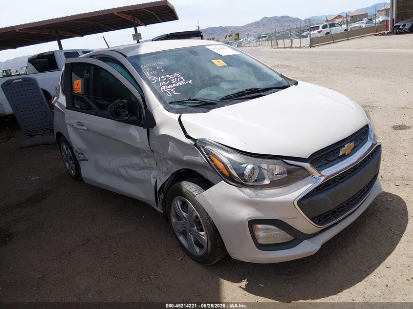 2020 Chevrolet Spark VIN KL8CB6SA2LC472812 IAAI salvage auction — RIGHT SIDE, Salvage Title, sold $1,050 on 2026-07-14 (photo 6)