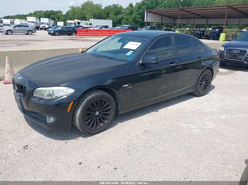 2011 BMW 5 series VIN WBAFU7C57BDU54897 IAAI salvage auction — NORMAL WEAR, Clear (Texas), sold $900 on 2026-08-03 (photo 2)