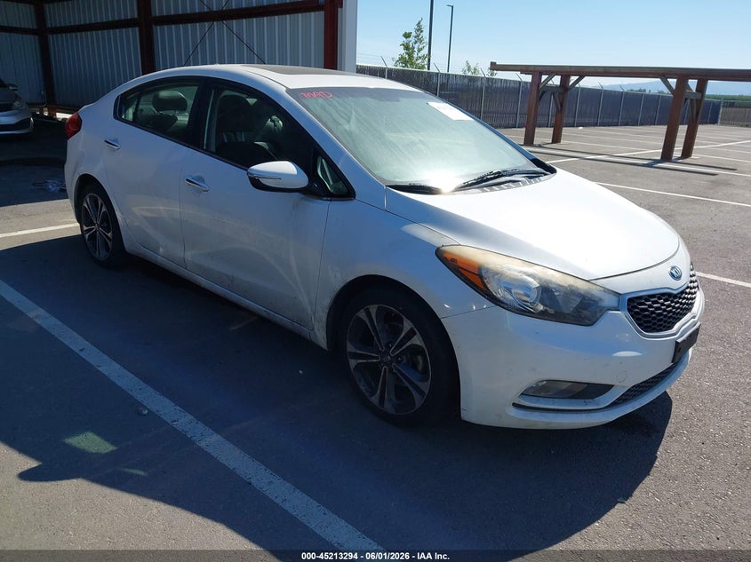 2016 Kia Forte VIN KNAFZ4A84G5492702 IAAI salvage auction — NORMAL WEAR, Clear - Dealer Only (California), sold $450 on 2026-07-07 (photo 1)