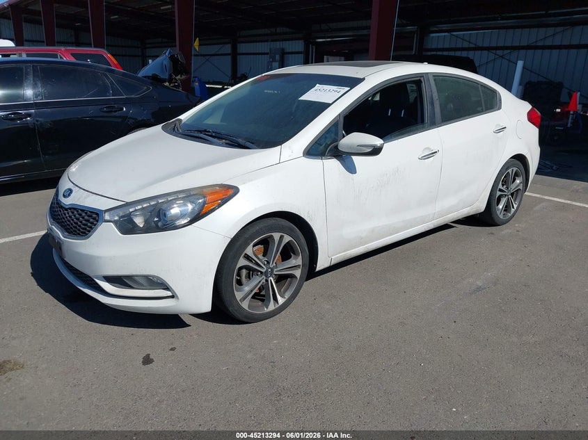 2016 Kia Forte VIN KNAFZ4A84G5492702 IAAI salvage auction — NORMAL WEAR, Clear - Dealer Only (California), sold $450 on 2026-07-07 (photo 2)