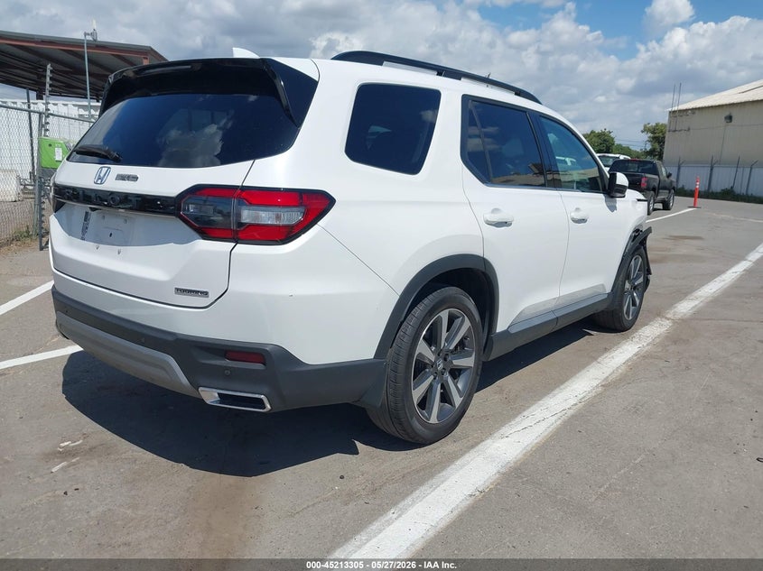 2024 Honda Pilot VIN 5FNYG2H79RB006700 IAAI salvage auction — FRONT END, Salvage (California), sold $14,900 on 2026-07-28 (photo 4)