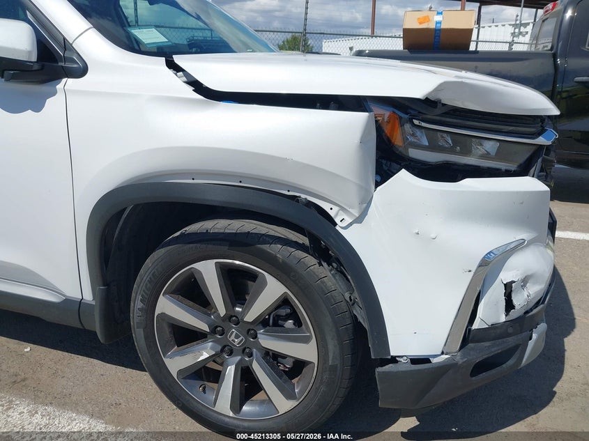 2024 Honda Pilot VIN 5FNYG2H79RB006700 IAAI salvage auction — FRONT END, Salvage (California), sold $14,900 on 2026-07-28 (photo 6)