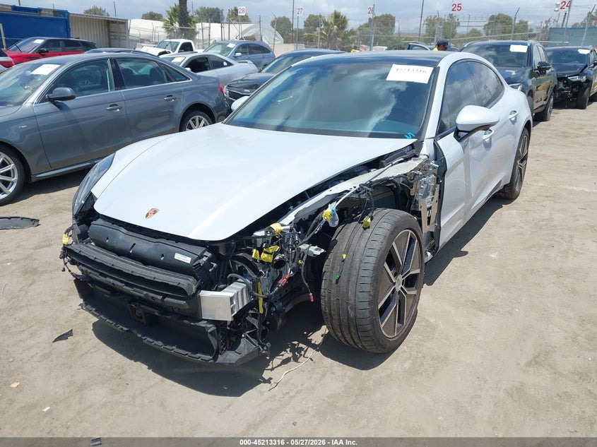 2025 Porsche Panamera VIN WP0AA2YA8SL001697 IAAI salvage auction — LEFT FRONT, Salvage Title, sold $42,250 on 2026-07-30 (photo 2)