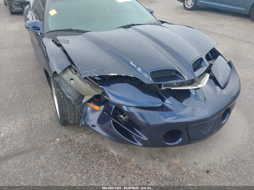 1999 Pontiac Firebird VIN 2G2FV22G1X2212324 IAAI salvage auction — FRONT END, Original (Texas), sold $5,500 on 2026-09-02 (photo 6)