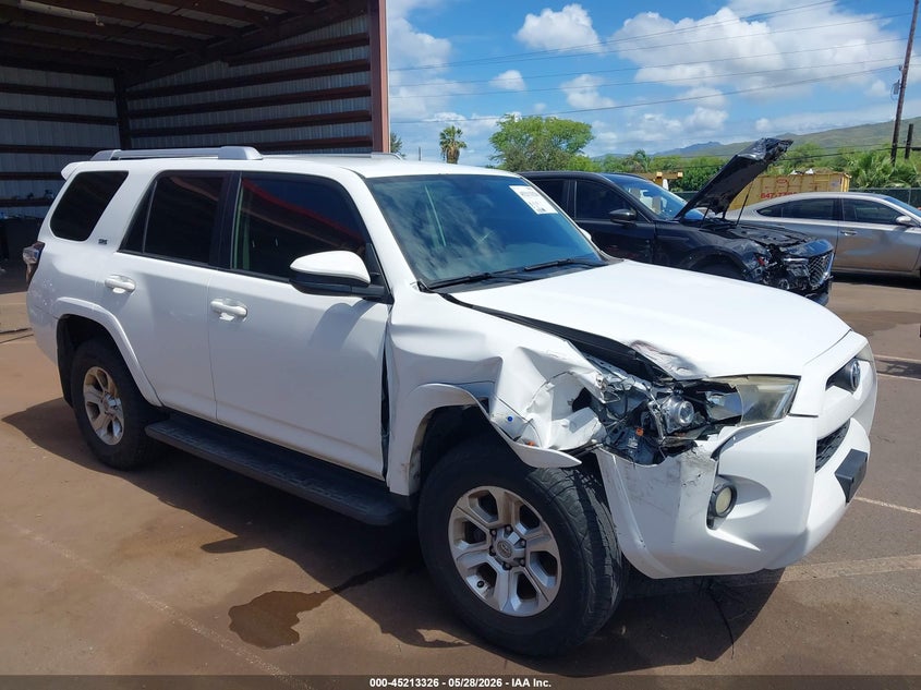 2014 Toyota 4runner VIN JTEZU5JR4E5080060 IAAI salvage auction — RIGHT FRONT, Clear (Hawaii), sold $7,400 on 2026-07-23 (photo 6)