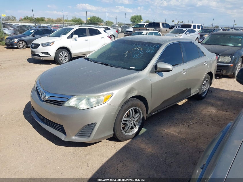 2014 Toyota Camry VIN 4T4BF1FK0ER442669 IAAI salvage auction — RIGHT REAR, Clear (Arizona), sold $2,100 on 2026-07-09 (photo 2)