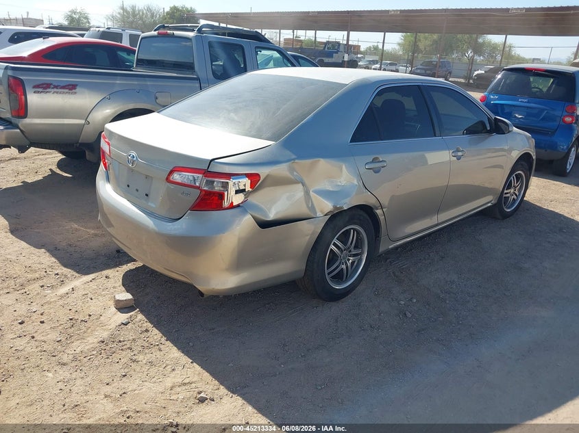 2014 Toyota Camry VIN 4T4BF1FK0ER442669 IAAI salvage auction — RIGHT REAR, Clear (Arizona), sold $2,100 on 2026-07-09 (photo 4)