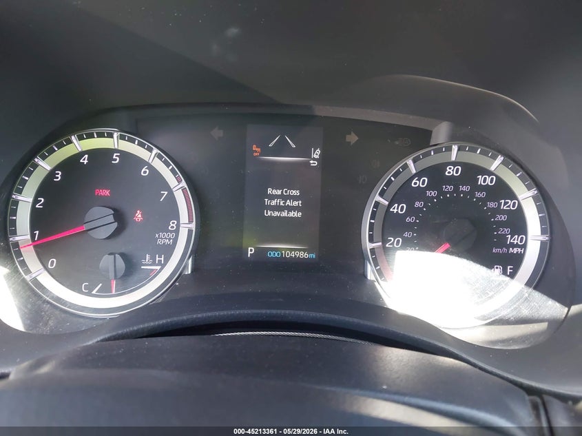 2021 Toyota Highlander VIN 5TDZZRAH2MS044302 IAAI salvage auction — LEFT FRONT, Salvage Title, sold $10,100 on 2026-07-09 (photo 7)