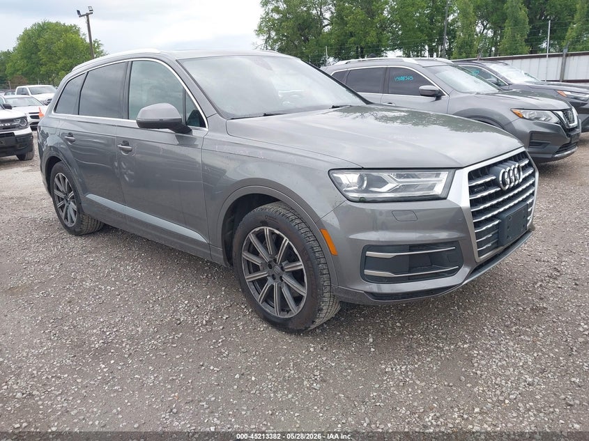 2018 Audi Q7 VIN WA1LHAF70JD004215 IAAI salvage auction — HAIL, Salvage Title, sold $7,200 on 2026-07-13 (photo 1)