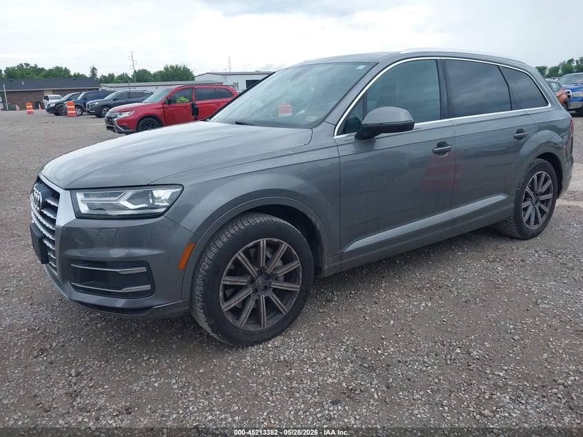 2018 Audi Q7 VIN WA1LHAF70JD004215 IAAI salvage auction — HAIL, Salvage Title, sold $7,200 on 2026-07-13 (photo 2)