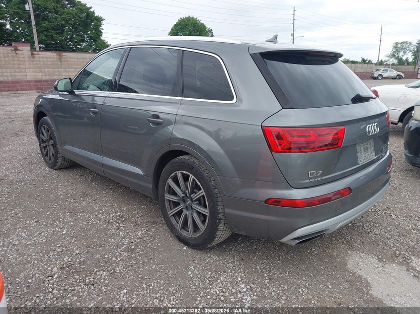 2018 Audi Q7 VIN WA1LHAF70JD004215 IAAI salvage auction — HAIL, Salvage Title, sold $7,200 on 2026-07-13 (photo 3)