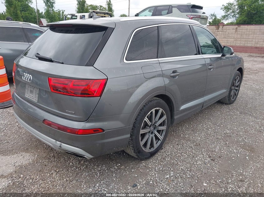 2018 Audi Q7 VIN WA1LHAF70JD004215 IAAI salvage auction — HAIL, Salvage Title, sold $7,200 on 2026-07-13 (photo 4)