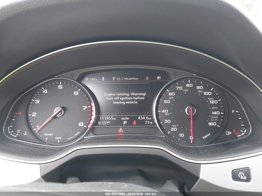 2018 Audi Q7 VIN WA1LHAF70JD004215 IAAI salvage auction — HAIL, Salvage Title, sold $7,200 on 2026-07-13 (photo 7)