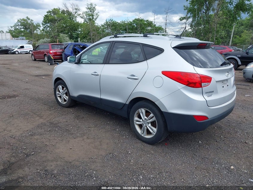 2012 Hyundai Tucson VIN KM8JUCAC3CU420556 IAAI salvage auction — NORMAL WEAR, Salvage Title, sold $975 on 2026-07-27 (photo 3)