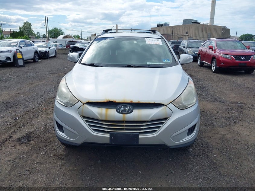 2012 Hyundai Tucson VIN KM8JUCAC3CU420556 IAAI salvage auction — NORMAL WEAR, Salvage Title, sold $975 on 2026-07-27 (photo 6)
