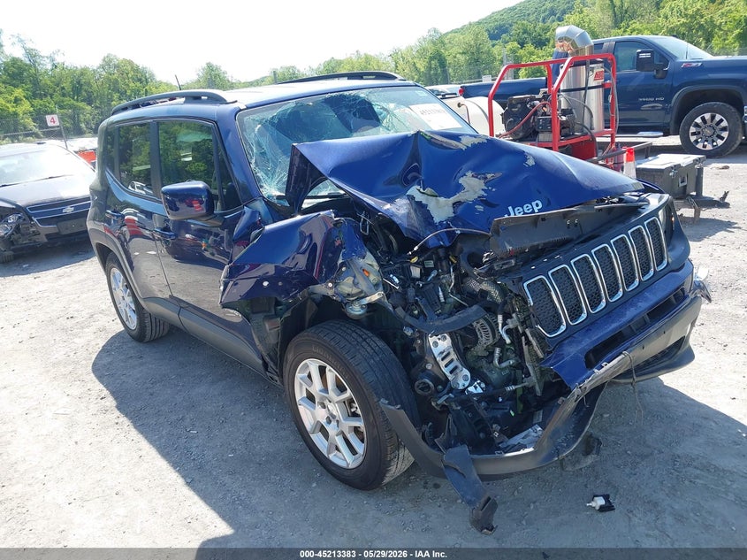 2020 Jeep Renegade VIN ZACNJABB3LPL56882 IAAI salvage auction — FRONT END, Salvage Title, sold $525 on 2026-07-21 (photo 1)