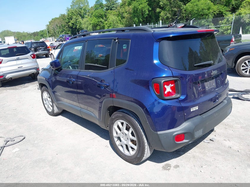 2020 Jeep Renegade VIN ZACNJABB3LPL56882 IAAI salvage auction — FRONT END, Salvage Title, sold $525 on 2026-07-21 (photo 3)