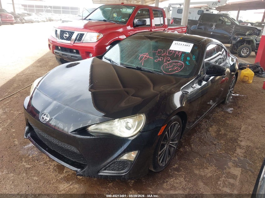 2013 Scion Fr-s VIN JF1ZNAA14D2722075 IAAI salvage auction — NORMAL WEAR, Clear (Arizona), sold $4,825 on 2026-07-14 (photo 2)