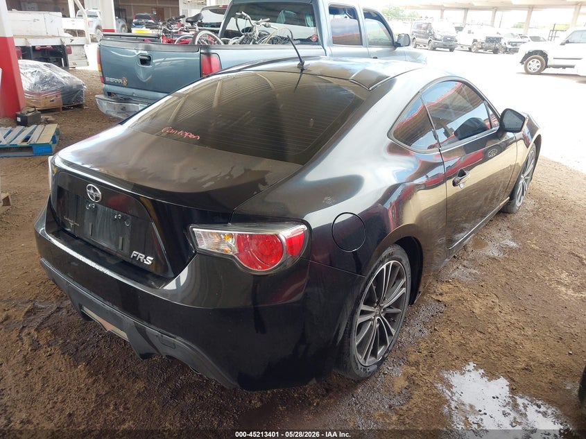 2013 Scion Fr-s VIN JF1ZNAA14D2722075 IAAI salvage auction — NORMAL WEAR, Clear (Arizona), sold $4,825 on 2026-07-14 (photo 4)