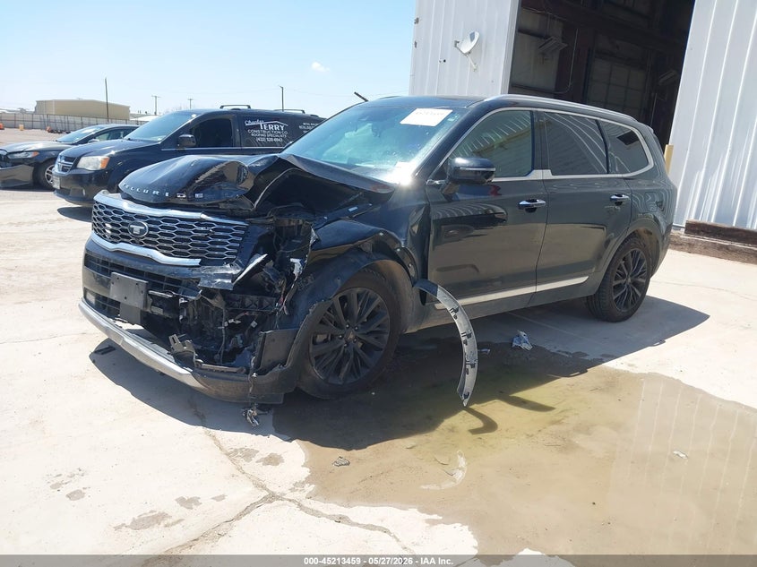 2020 Kia Telluride VIN 5XYP5DHC0LG071235 IAAI salvage auction — FRONT END, Salvage Title, sold $4,250 on 2026-07-23 (photo 2)