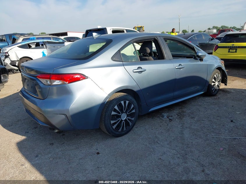 2020 Toyota Corolla VIN JTDEPRAEXLJ113064 IAAI salvage auction — THEFT, Salvage Title, sold $5,825 on 2026-07-28 (photo 4)