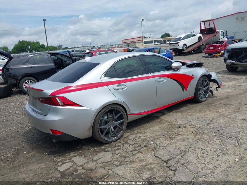2014 Lexus Is VIN JTHBE1D27E5011825 IAAI salvage auction — FRONT END, Salvage (Georgia), sold $3,700 on 2026-07-09 (photo 4)