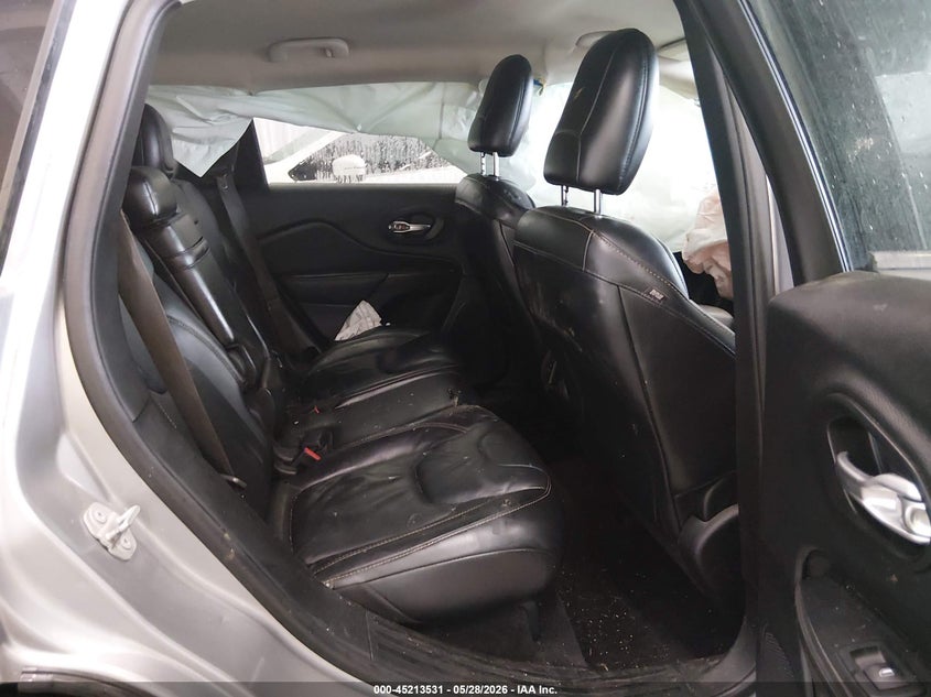 2017 Jeep Cherokee VIN 1C4PJMDB5HW520024 IAAI salvage auction — LEFT FRONT, Salvage Title, sold $725 on 2026-07-28 (photo 8)
