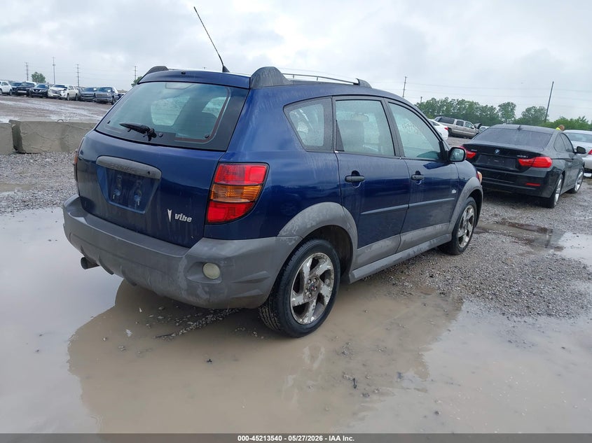 2007 Pontiac Vibe VIN 5Y2SL658X7Z412465 IAAI salvage auction — NORMAL WEAR, Original (Ohio), sold $750 on 2026-07-08 (photo 4)