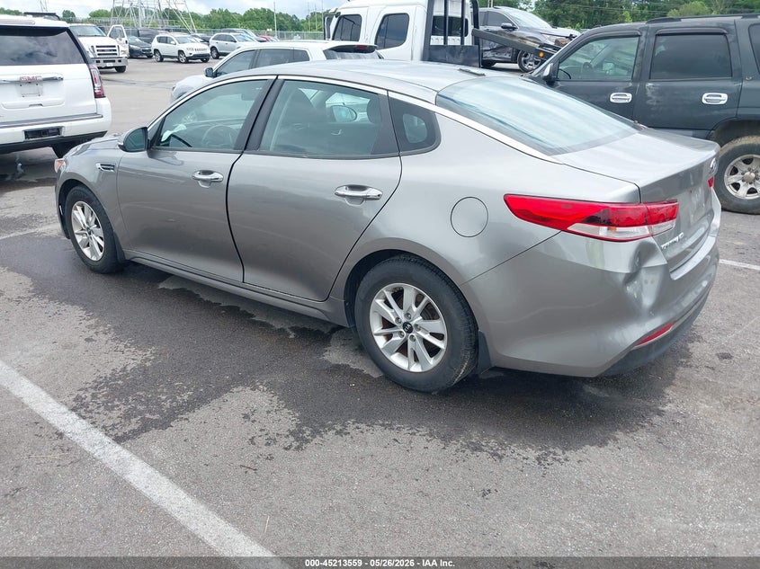 2016 Kia Optima VIN 5XXGT4L35GG097725 IAAI salvage auction — NORMAL WEAR, Clear (Tennessee), sold $1,250 on 2026-07-07 (photo 3)