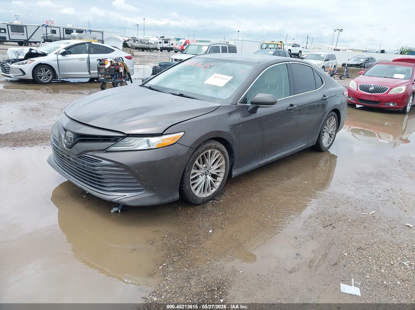 2018 Toyota Camry VIN 4T1B11HK4JU035163 IAAI salvage auction — HAIL, Salvage Title, sold $7,550 on 2026-07-29 (photo 2)