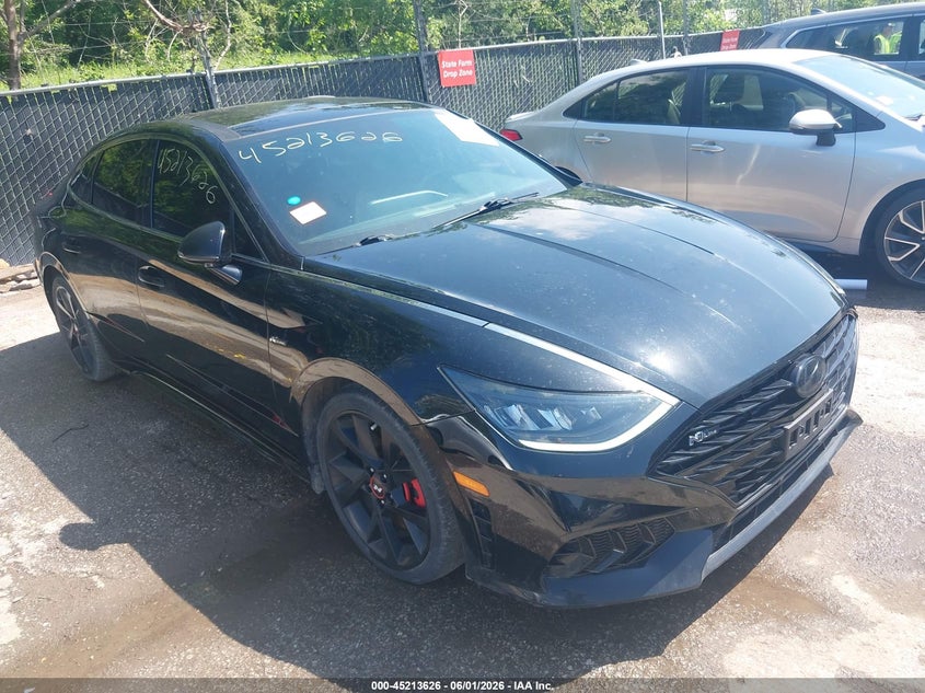 2022 Hyundai Sonata VIN 5NPEK4JC9NH142406 — IAAI salvage auction photo
